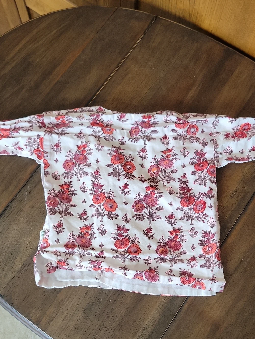 Anokhi Koki Infant 100% Cotton Kimino & Pants Set Sz 6-12M